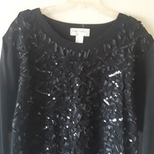 Black sweater by Lisa Ashley
